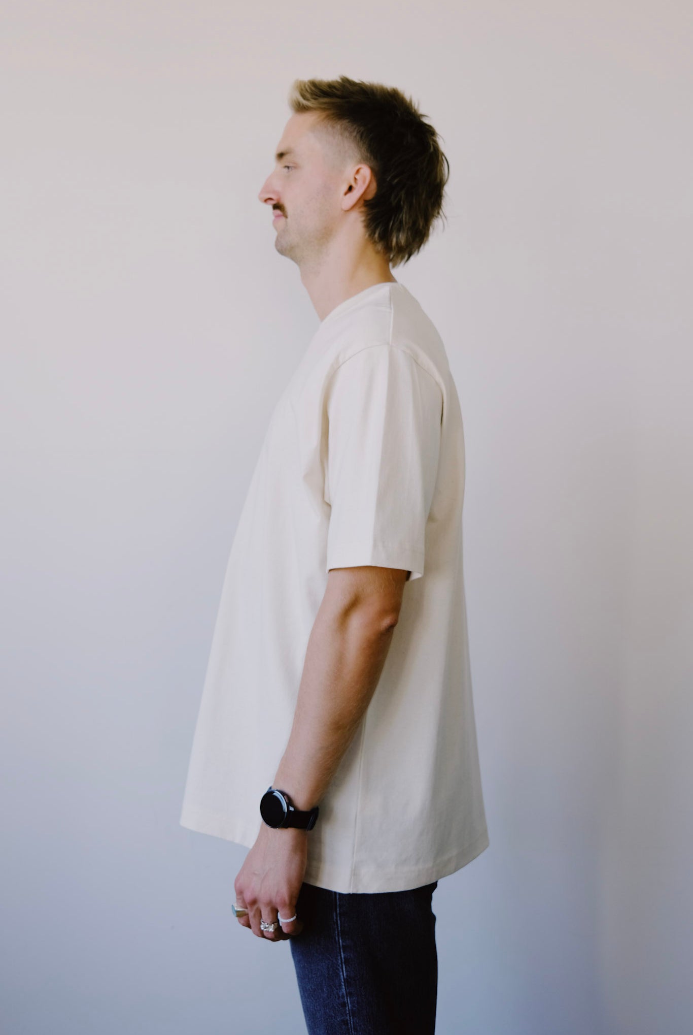 Unisex Boxy T-Shirt - hüt hani nöd so lust - Natural - collab zürich
