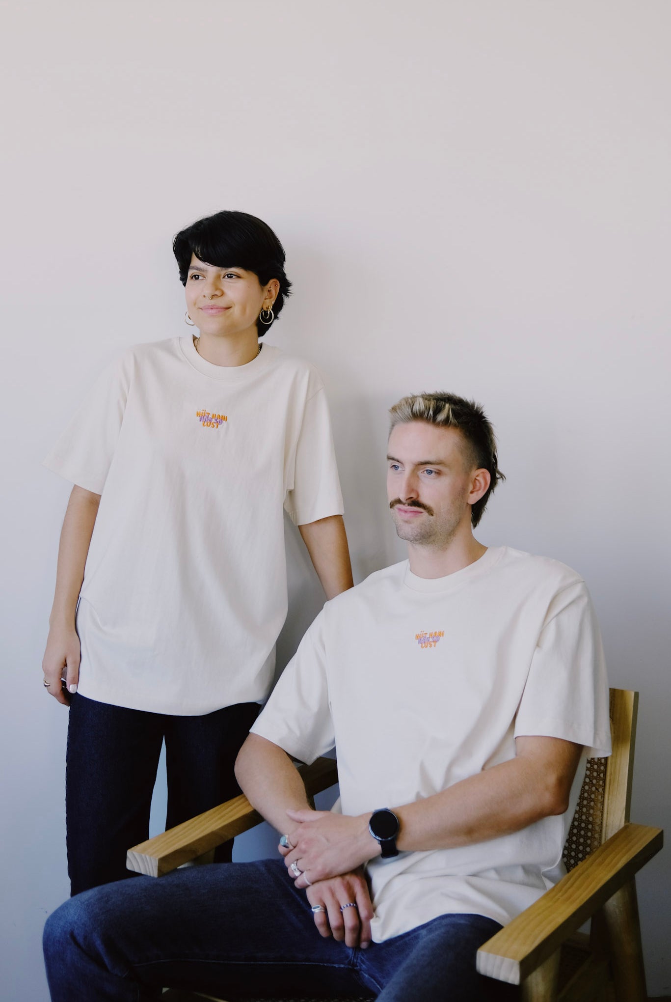 Unisex Boxy T-Shirt - hüt hani nöd so lust - Natural - collab zürich