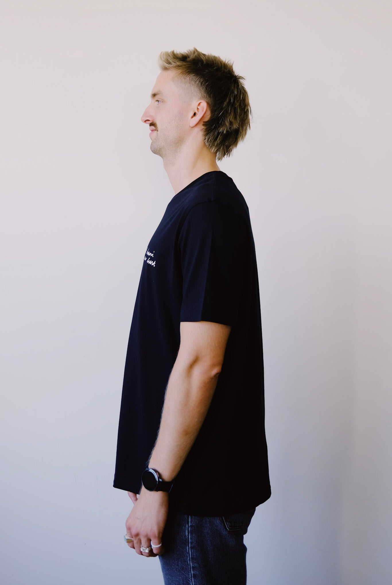 Unisex T-Shirt - hüt hani nöd so lust - Black - collab zürich