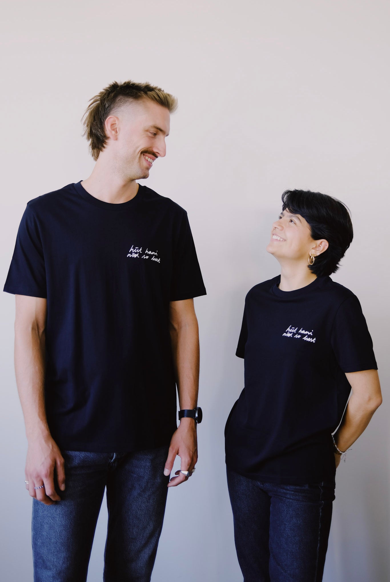 Unisex T-Shirt - hüt hani nöd so lust - Black - collab zürich