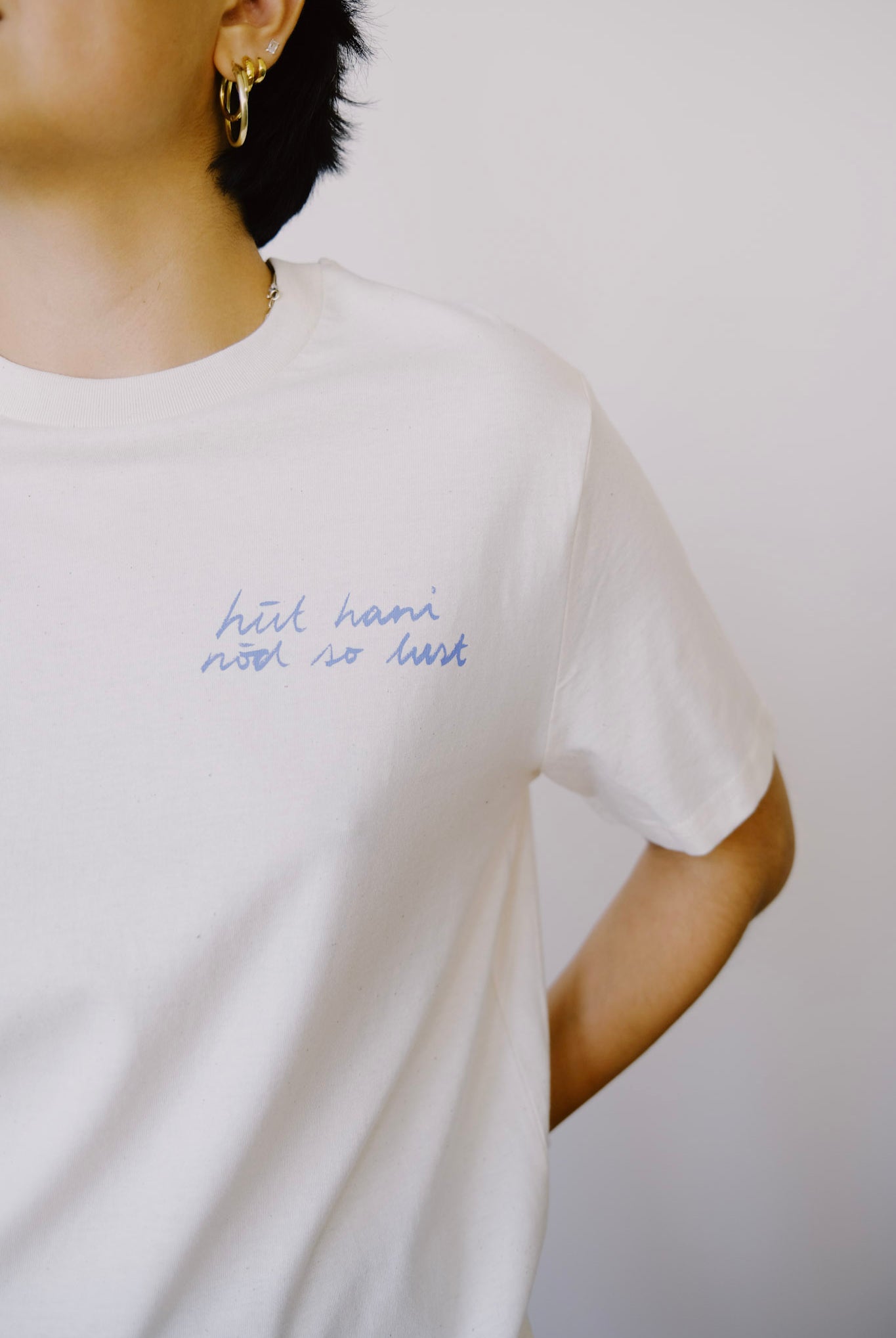 Unisex T-Shirt - hüt hani nöd so lust - Natural - collab zürich