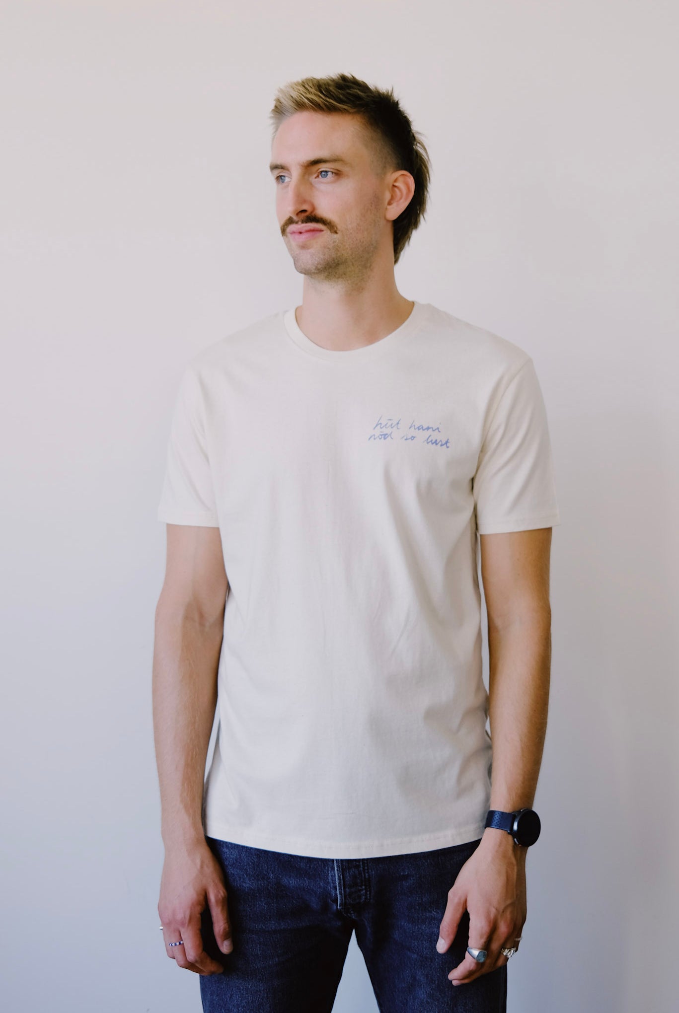 Unisex T-Shirt - hüt hani nöd so lust - Natural - collab zürich