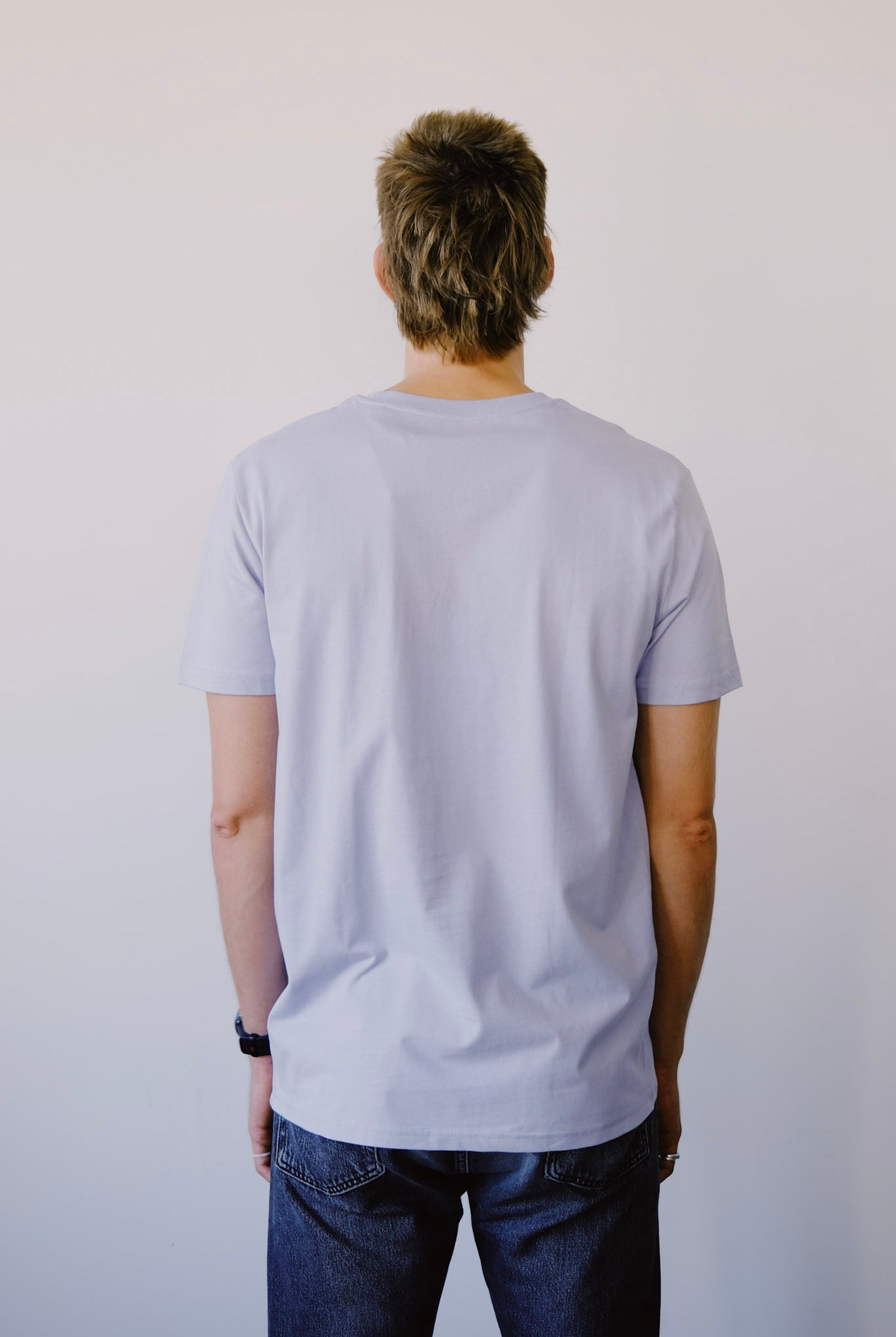Unisex T-Shirt - hüt hani nöd so lust - Pale Lilac - collab zürich