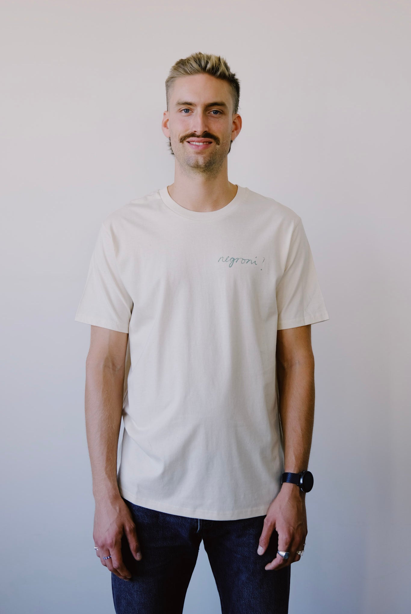 Unisex T-Shirt - negroni? - Natural - collab zürich