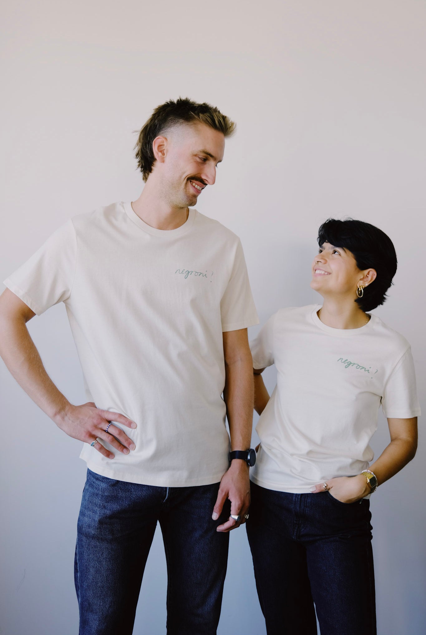 Unisex T-Shirt - negroni? - Natural - collab zürich