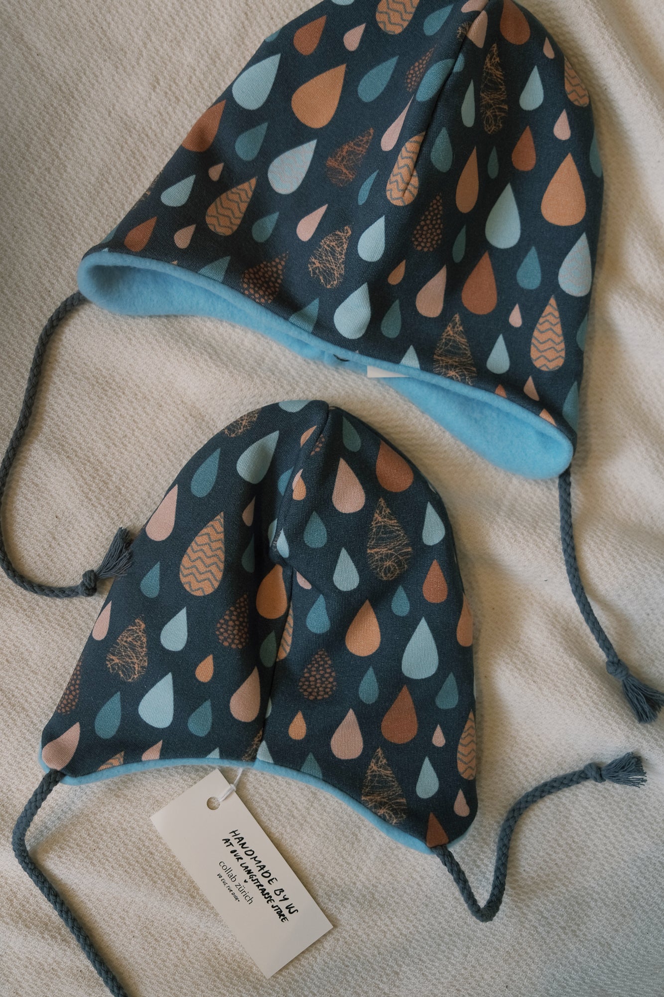 baby hat - color drops - collab zürich