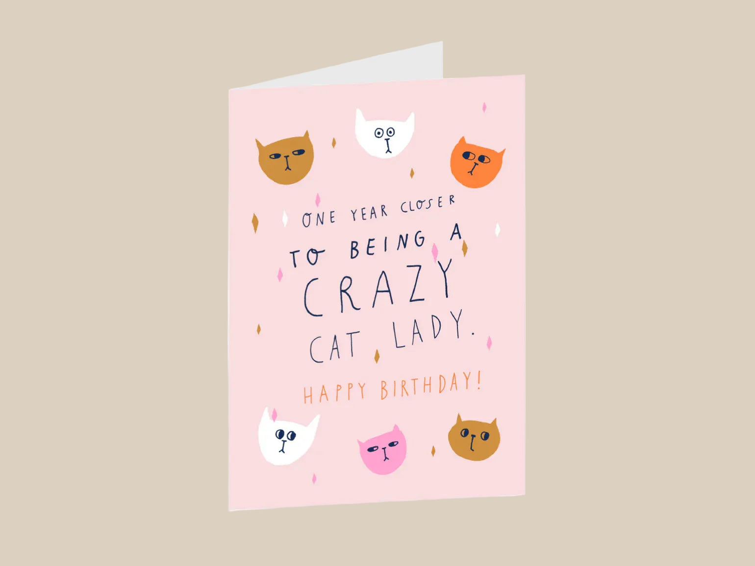 card - crazy cat lady - collab zürich