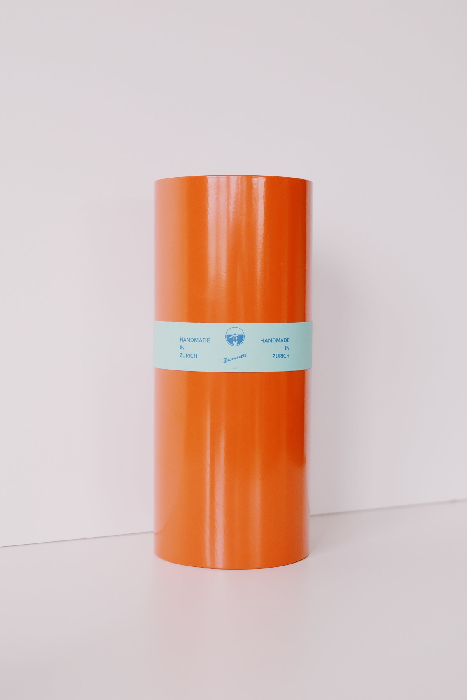 Stainless Steel Vase - Orange - collab zürich