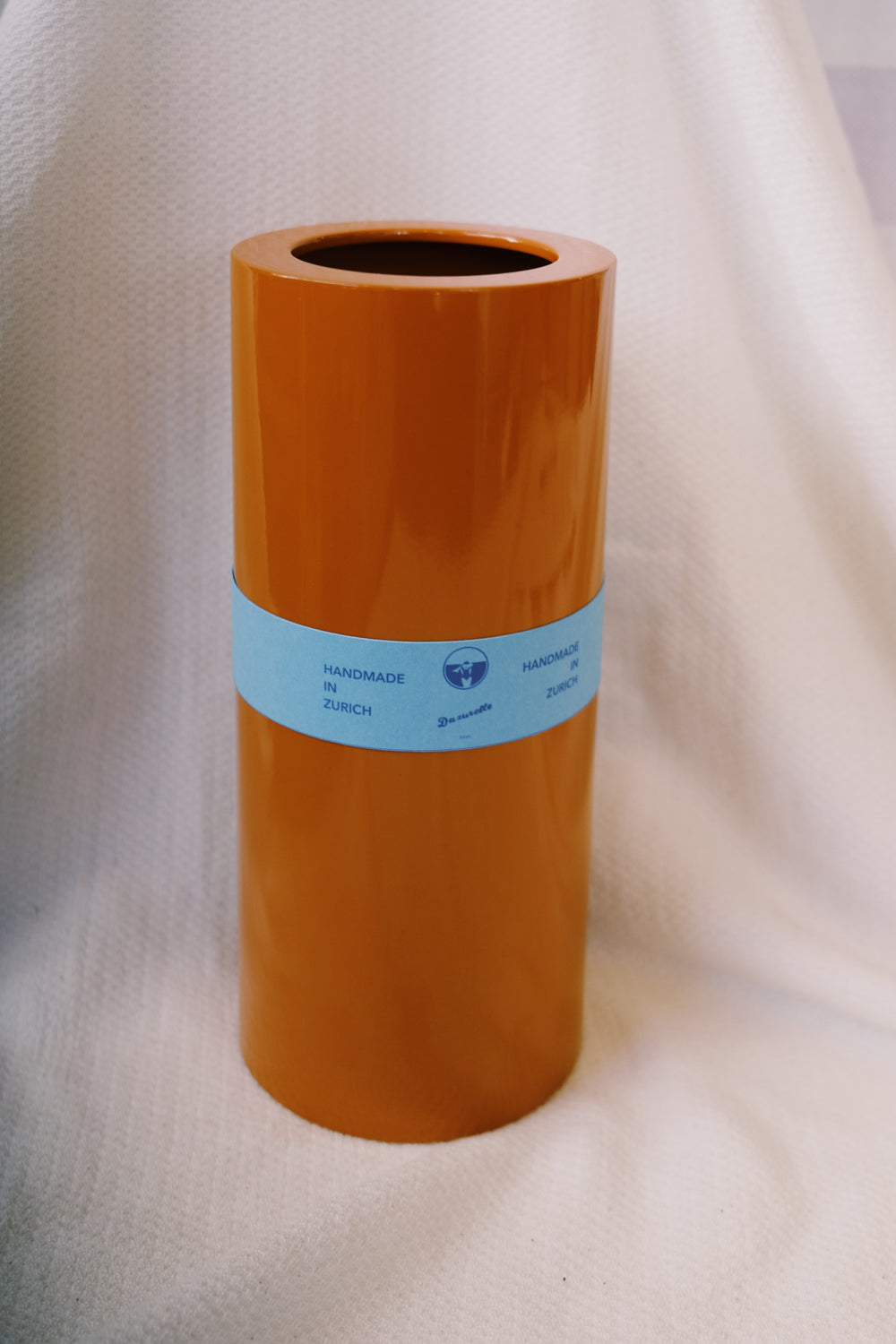 Stainless Steel Vase - Orange - collab zürich