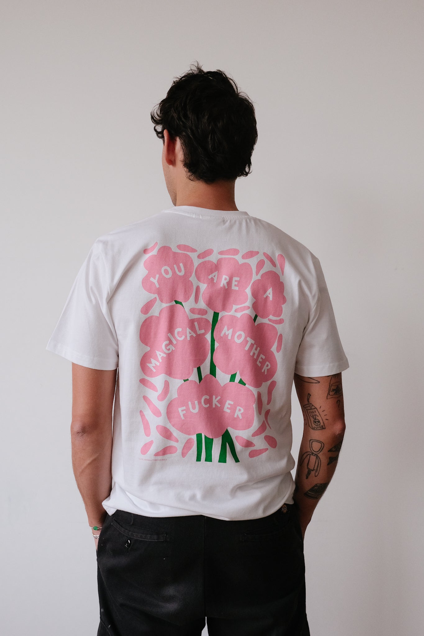 unisex t-shirt - stockholm - magical flowers - collab zürich
