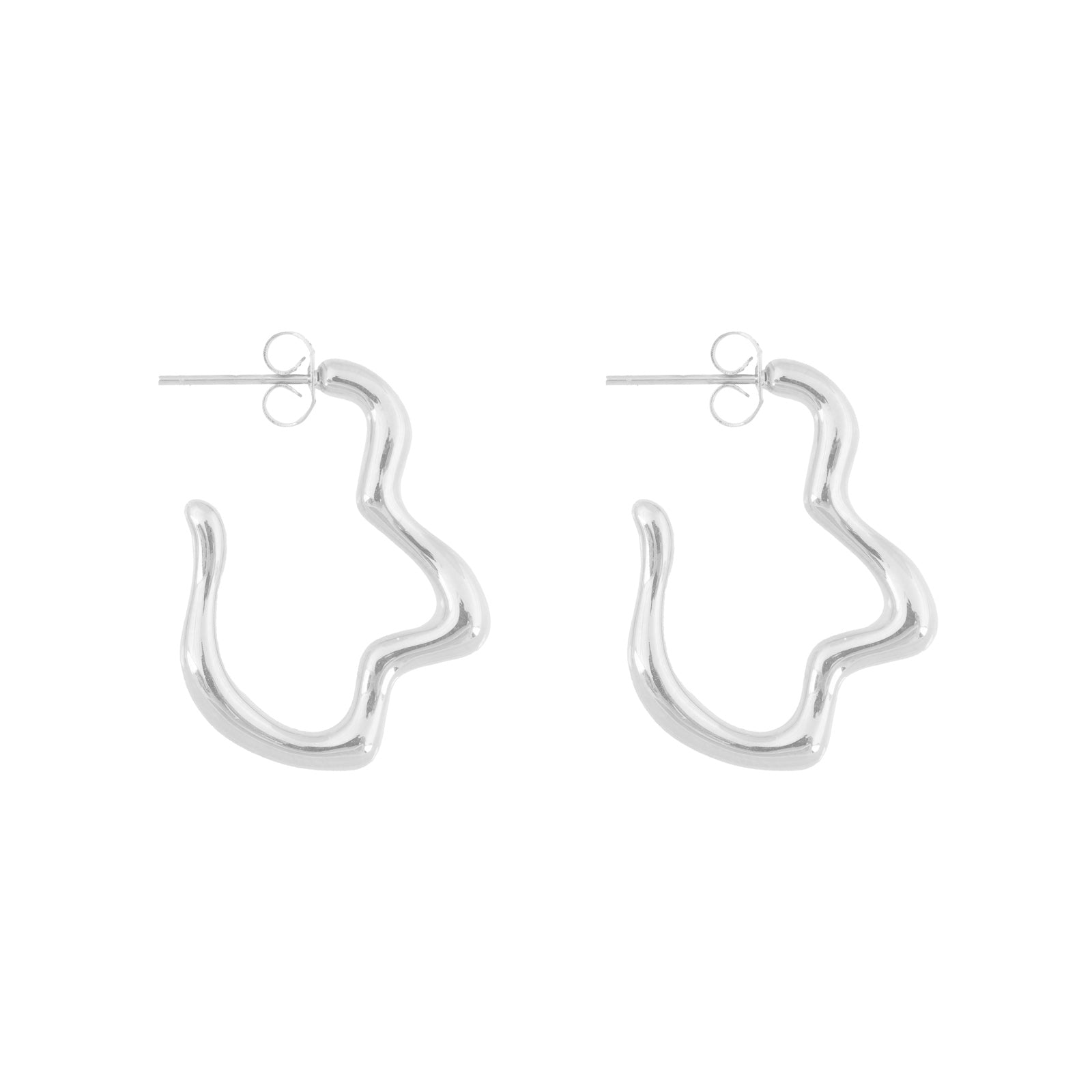 earrings - dent - silver - collab zürich