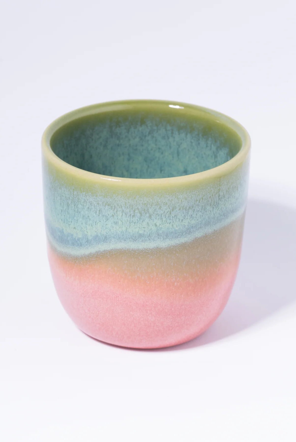 Cup - Gradient - Green / Pink - collab zürich