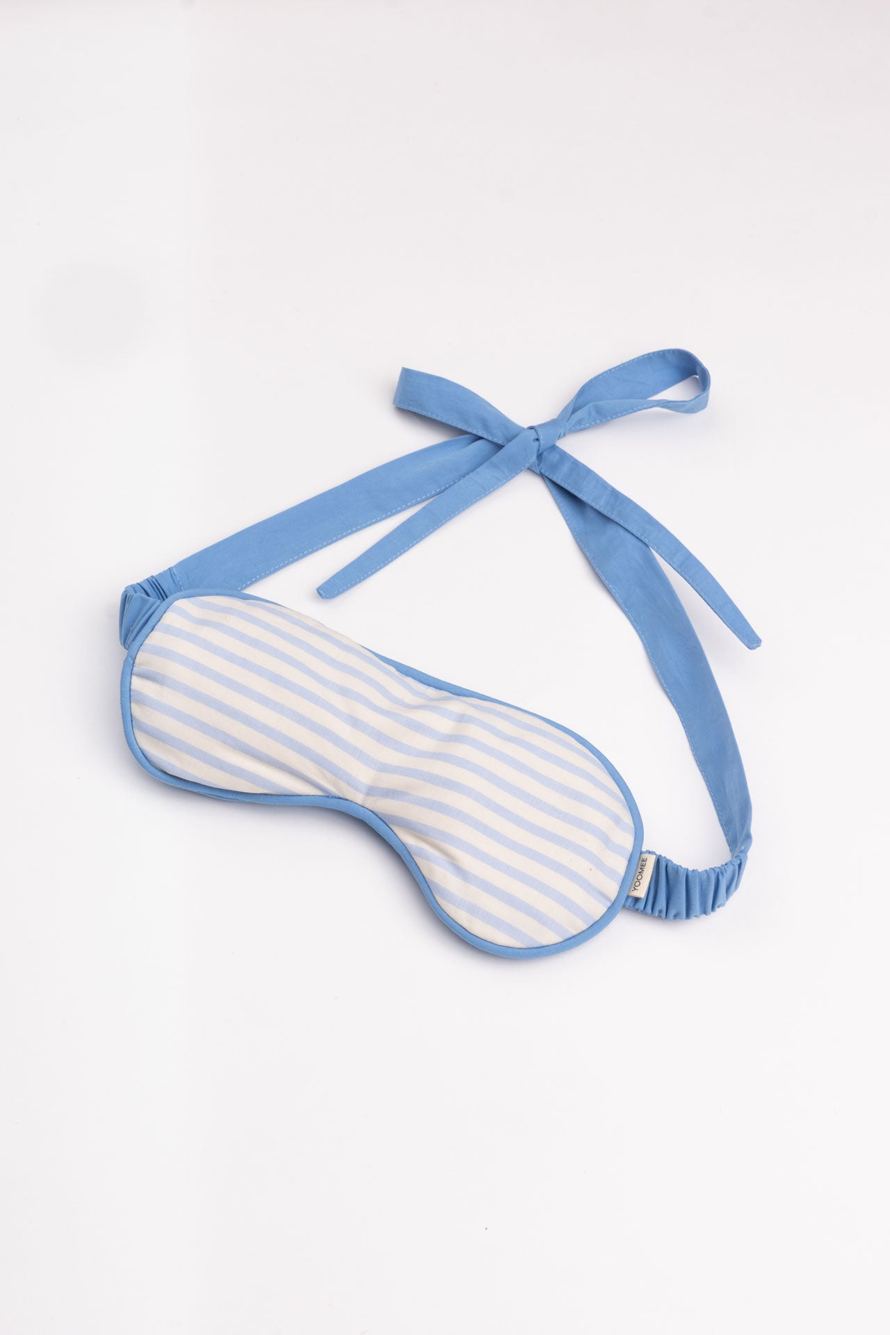 Eye Mask - RAHA - Stripes - Light Blue - collab zürich