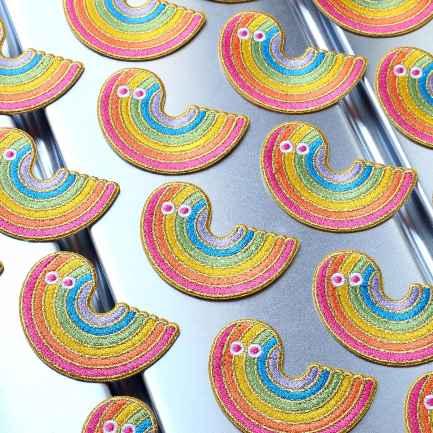 patch - flying rainbow - collab zürich