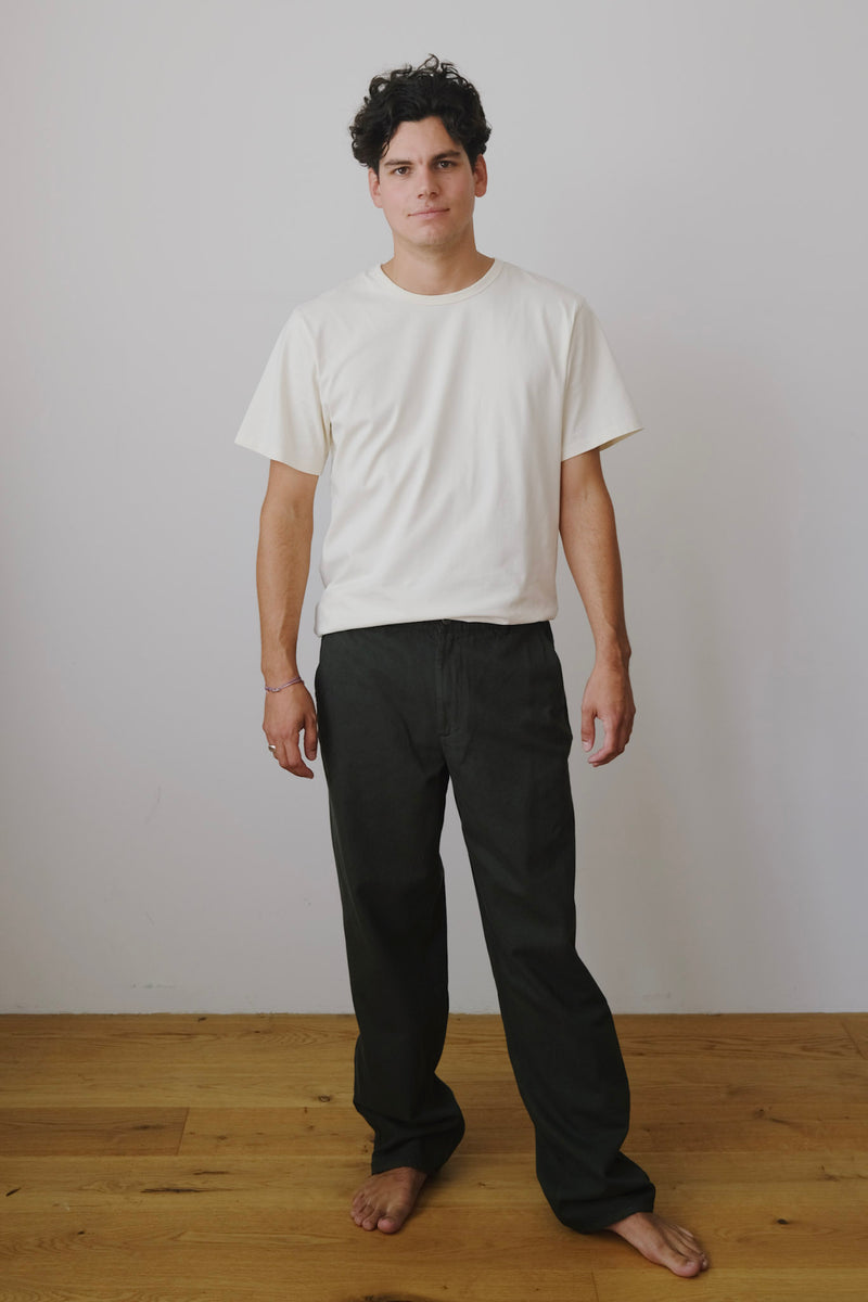 Pants - Clay - Dark moss – collab zürich
