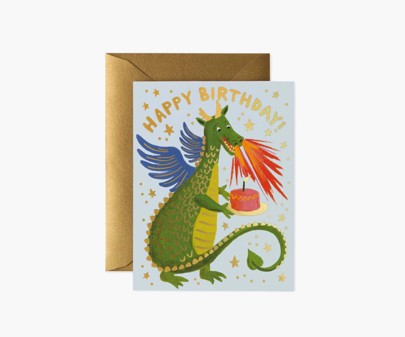 Card - Birthday Dragon - collab zürich