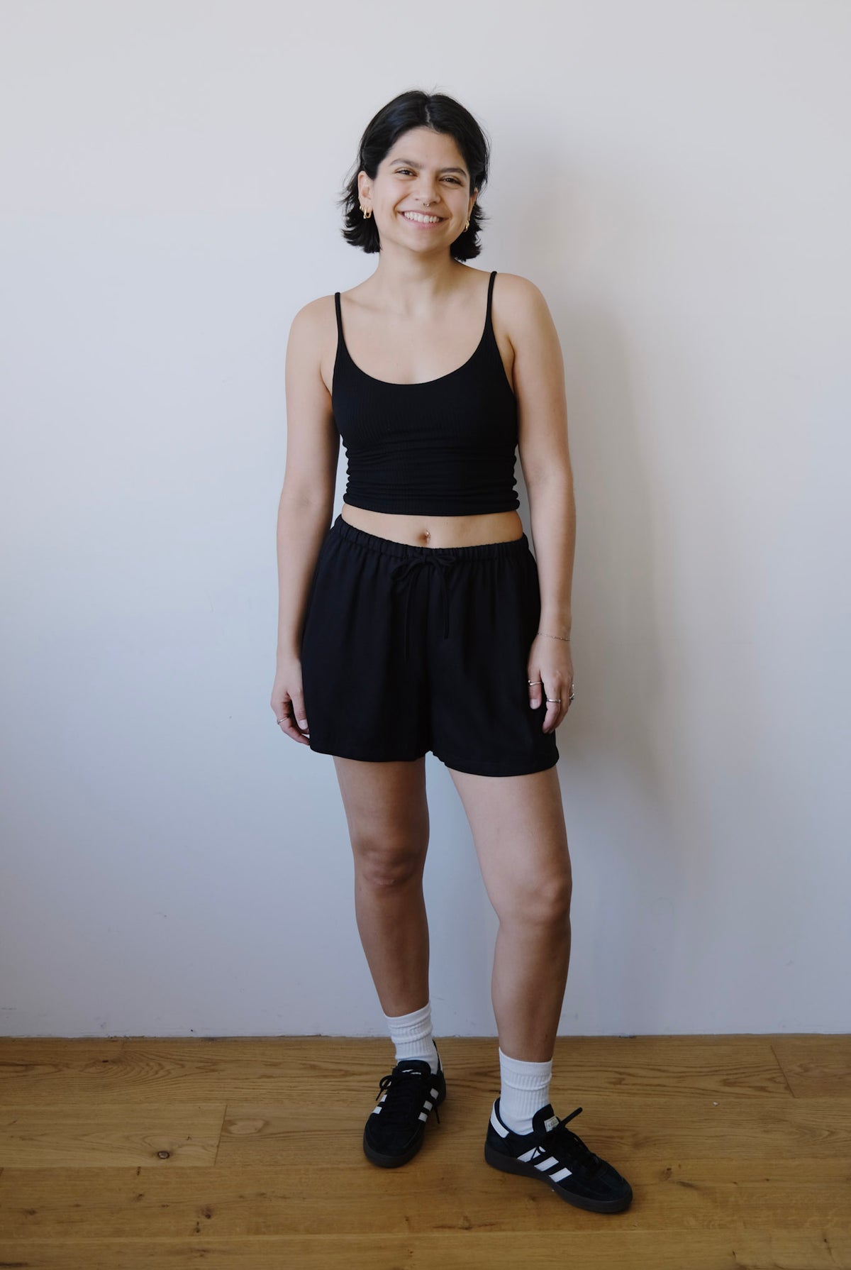 Tencel Shorts - Lov - Black - collab zürich