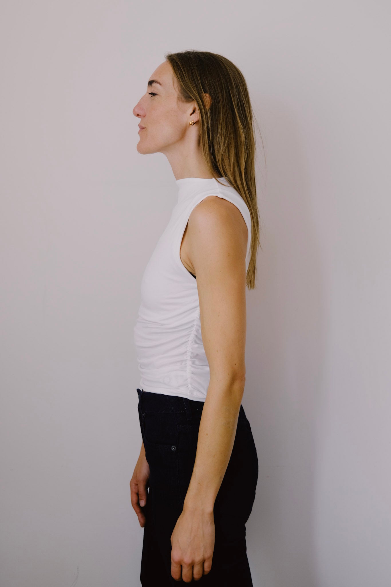 Ruffle Top - Rafo - White - collab zürich