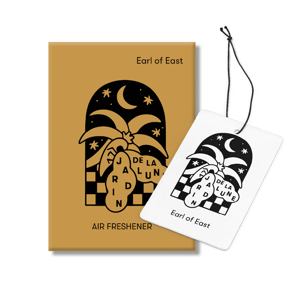 air freshener - jardin de la lune - collab zürich