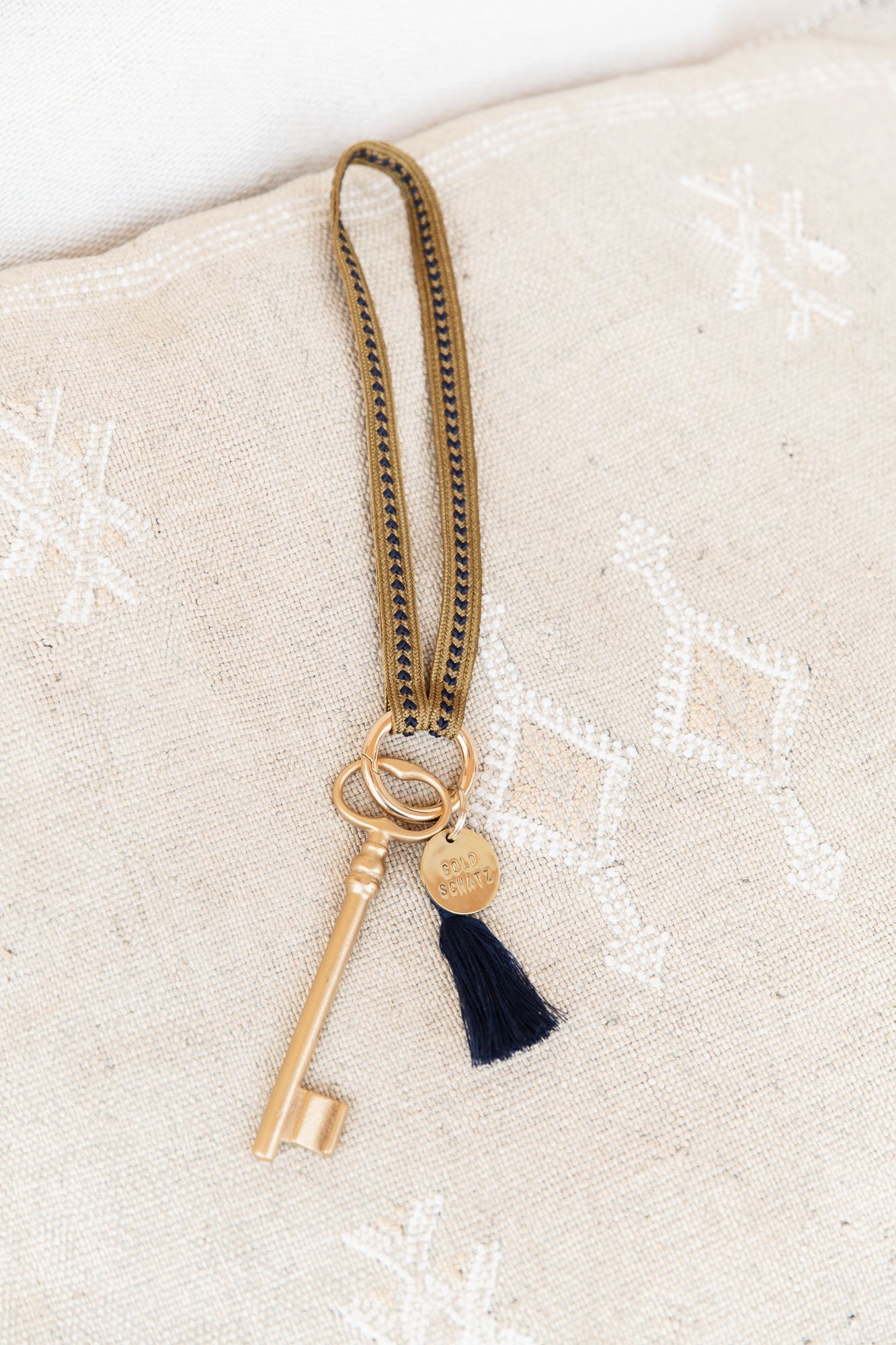 keychain band - ZAHRA mini - olive tree - collab zürich