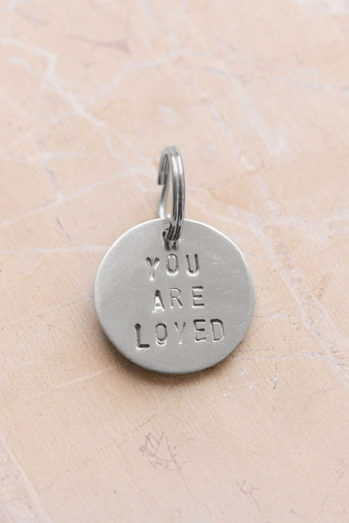 key tag - mini - you are loved - collab zürich