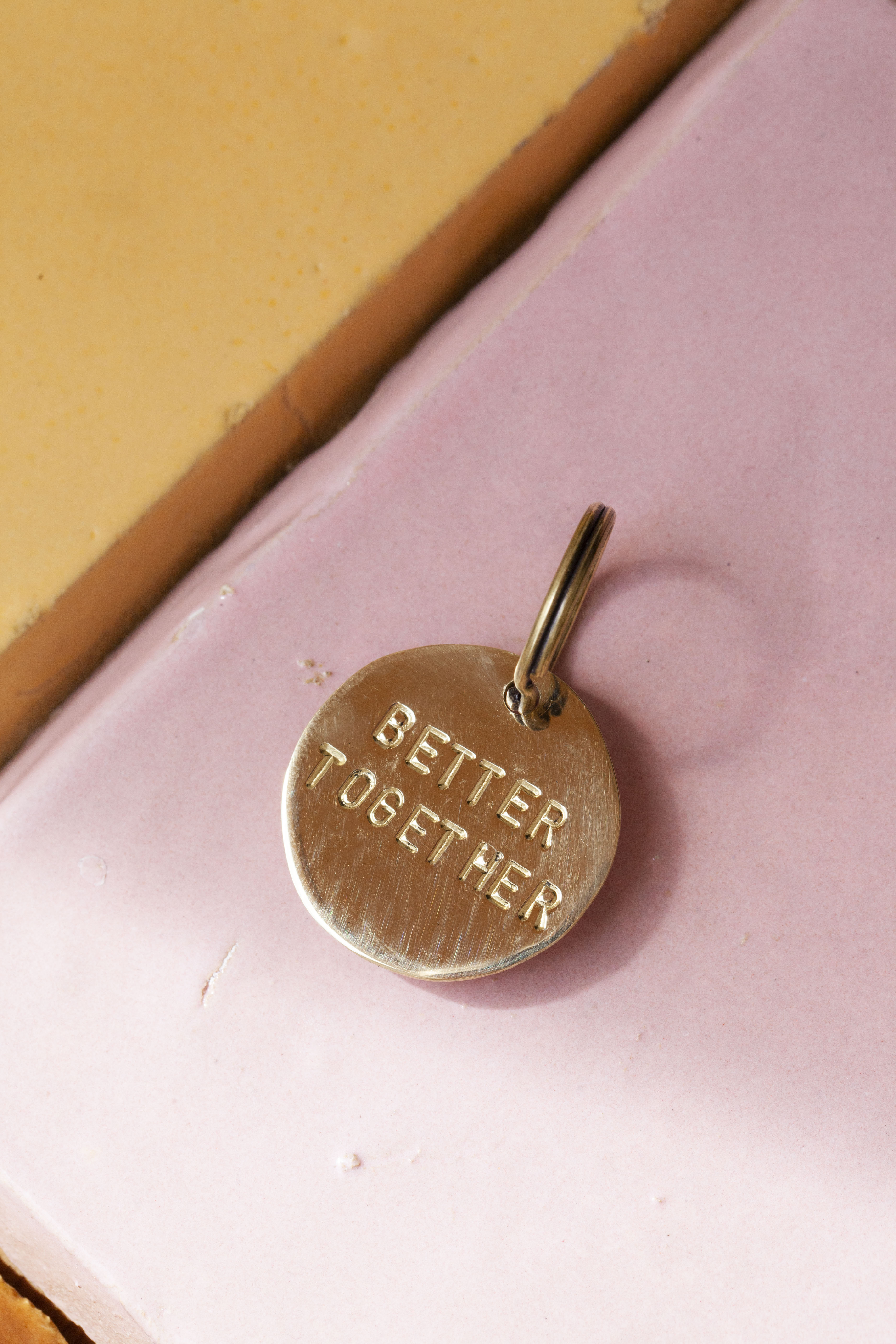 key tag - mini - better together - collab zürich