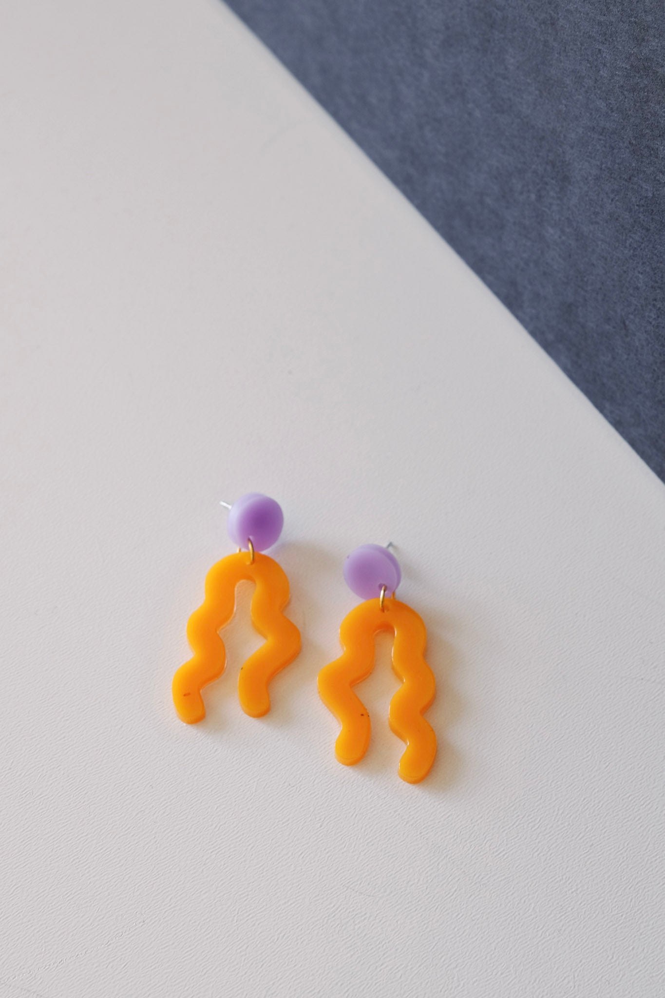 earrings - colorful shapes - collab zürich