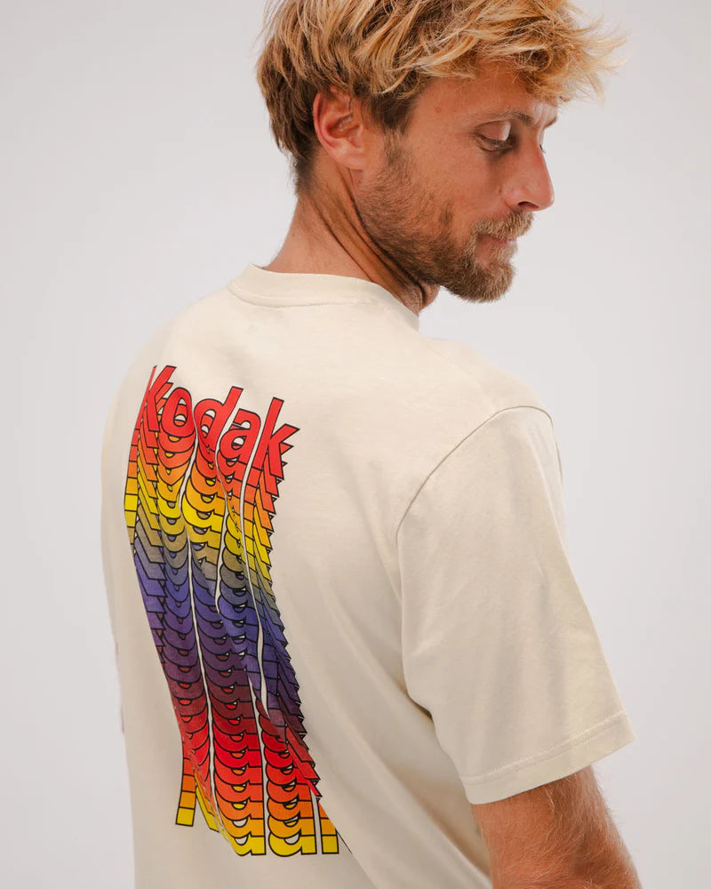 t-shirt - kodak - sand - collab zürich