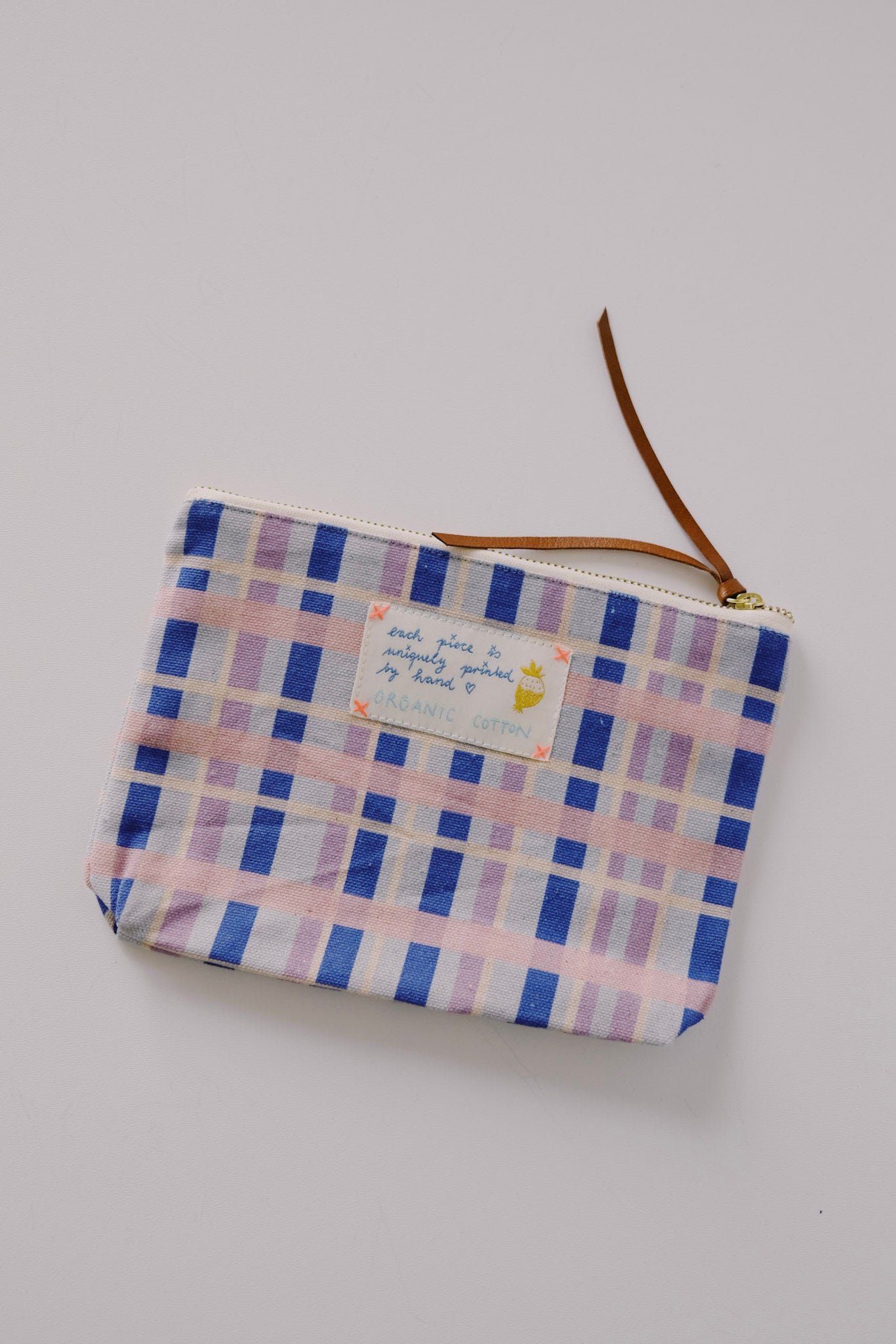 small pouch - multi check - collab zürich