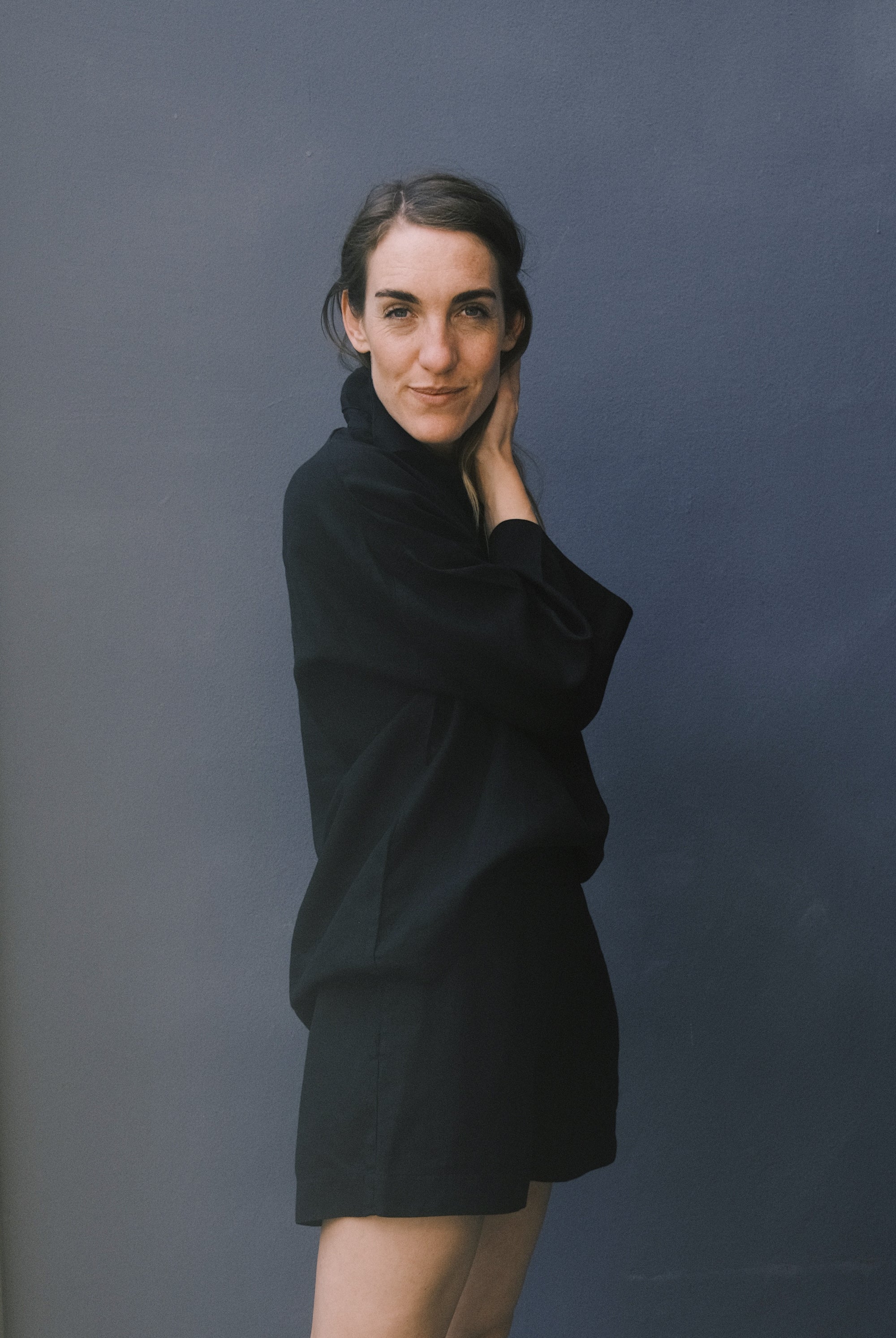 linen shirt - mons - black - collab zürich