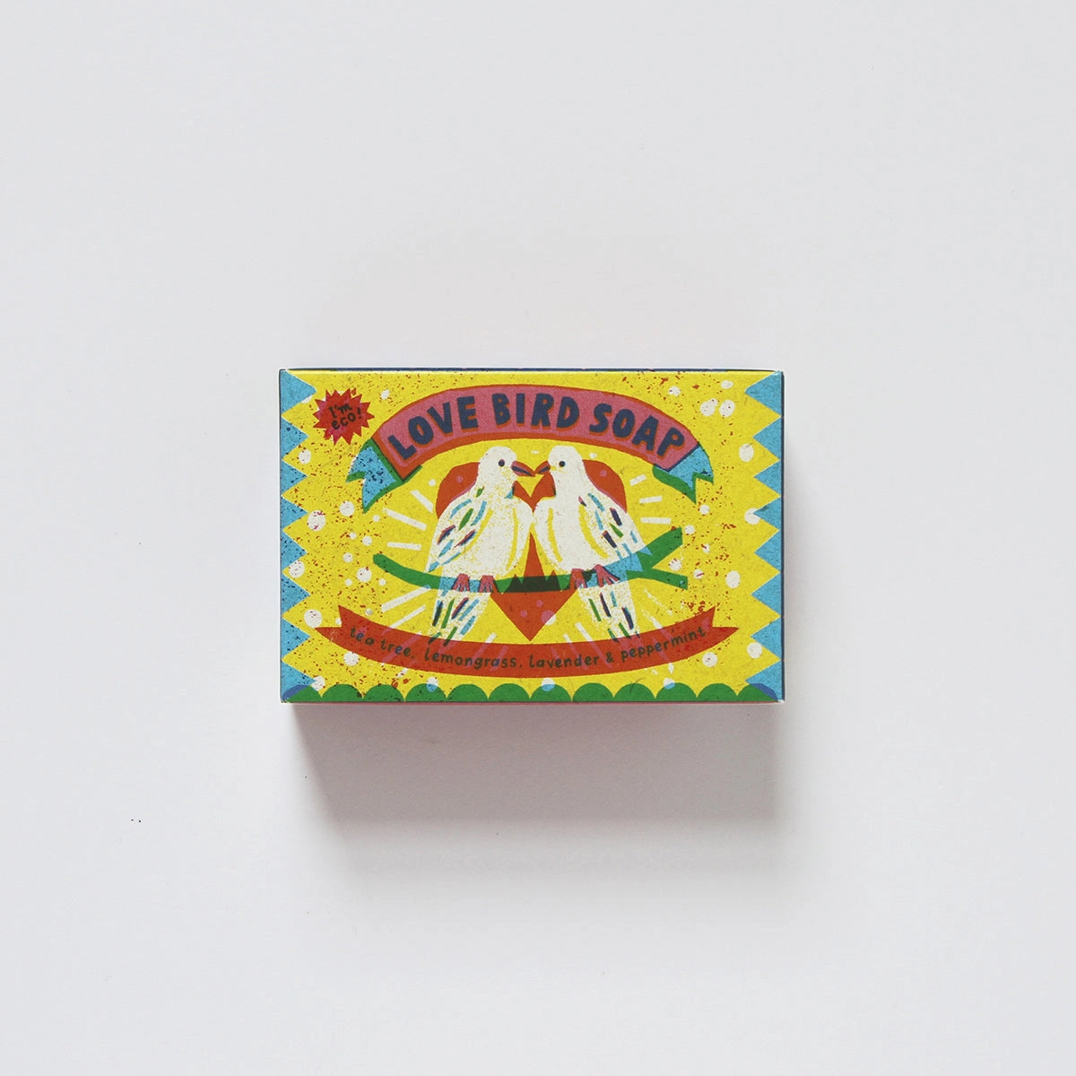 natural soap bar - love bird - collab zürich