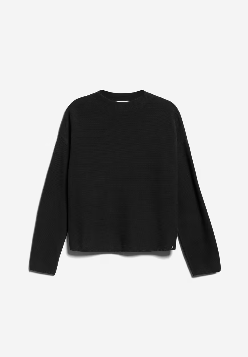 sweater - merinaa links links - black - collab zürich