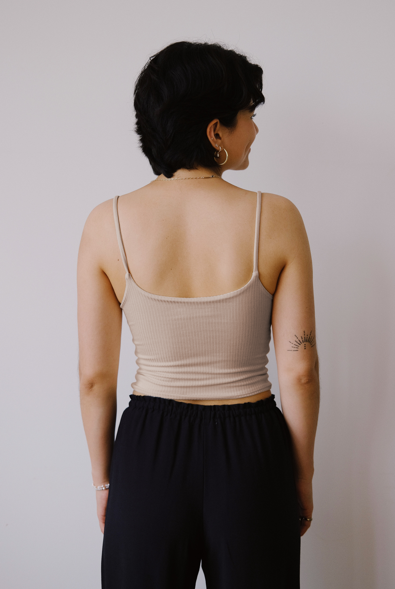 Ada Strap Top - Sand - collab zürich