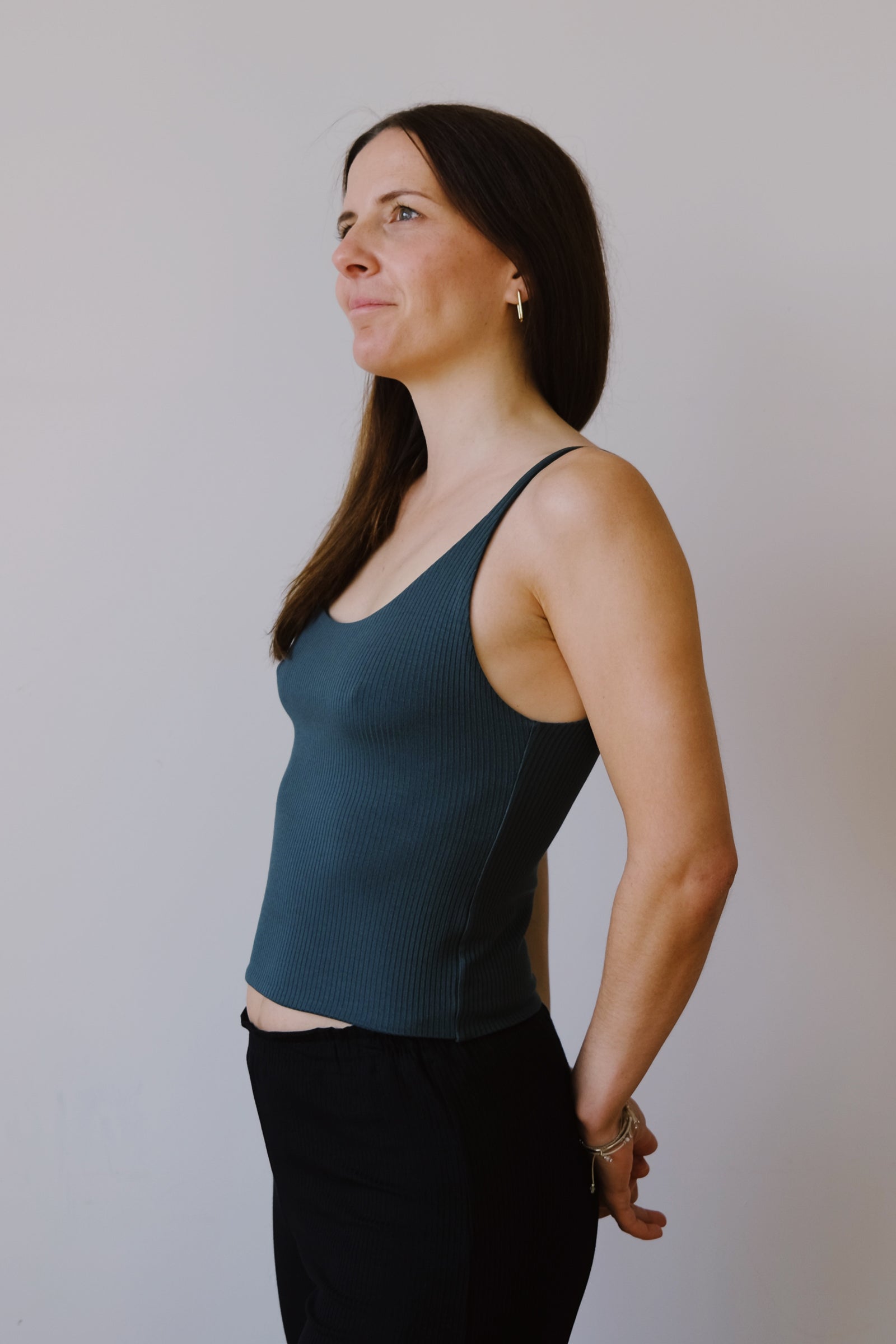 Strap Top - Ada - Emerald - collab zürich