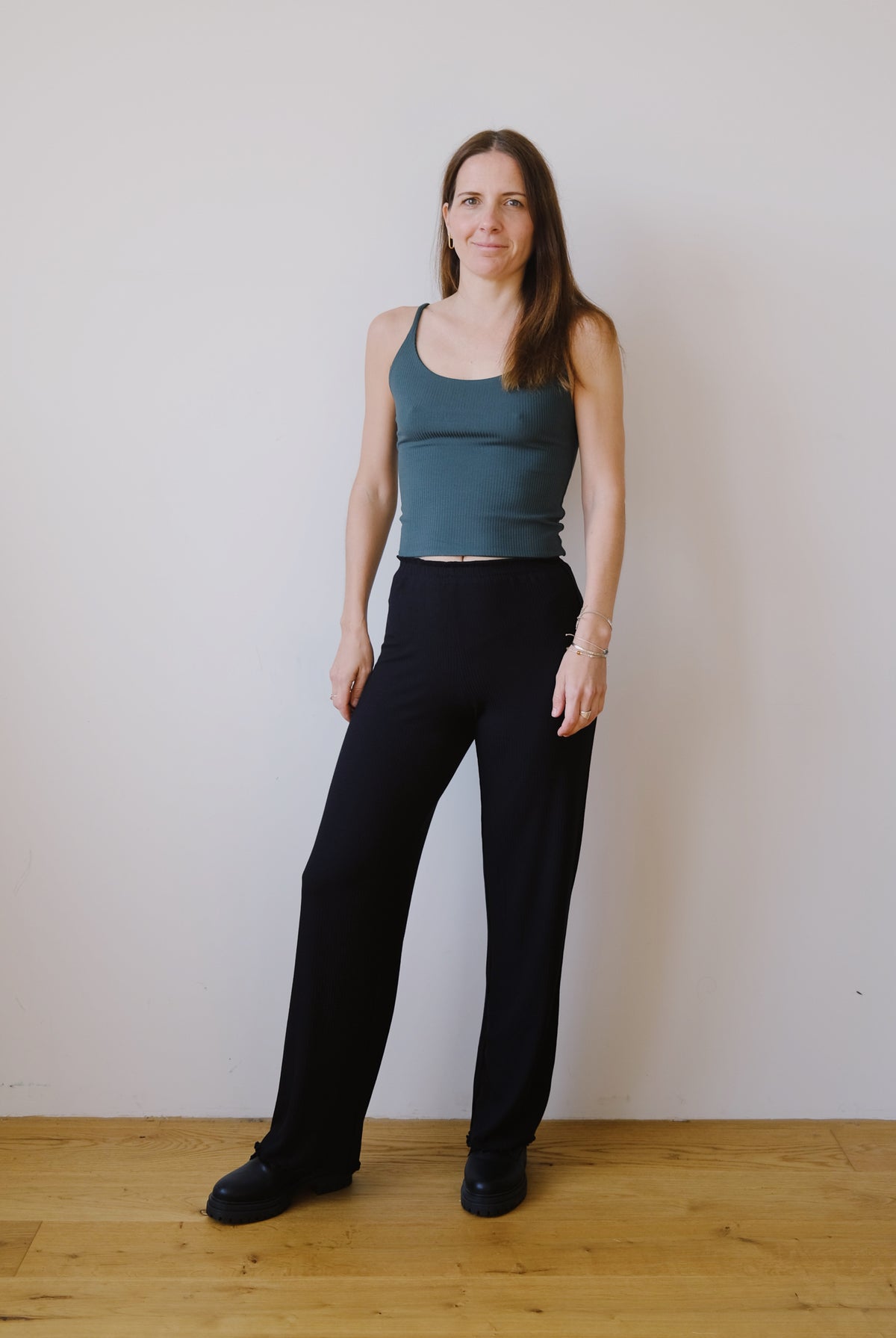 tencel pants - kira - black - collab zürich