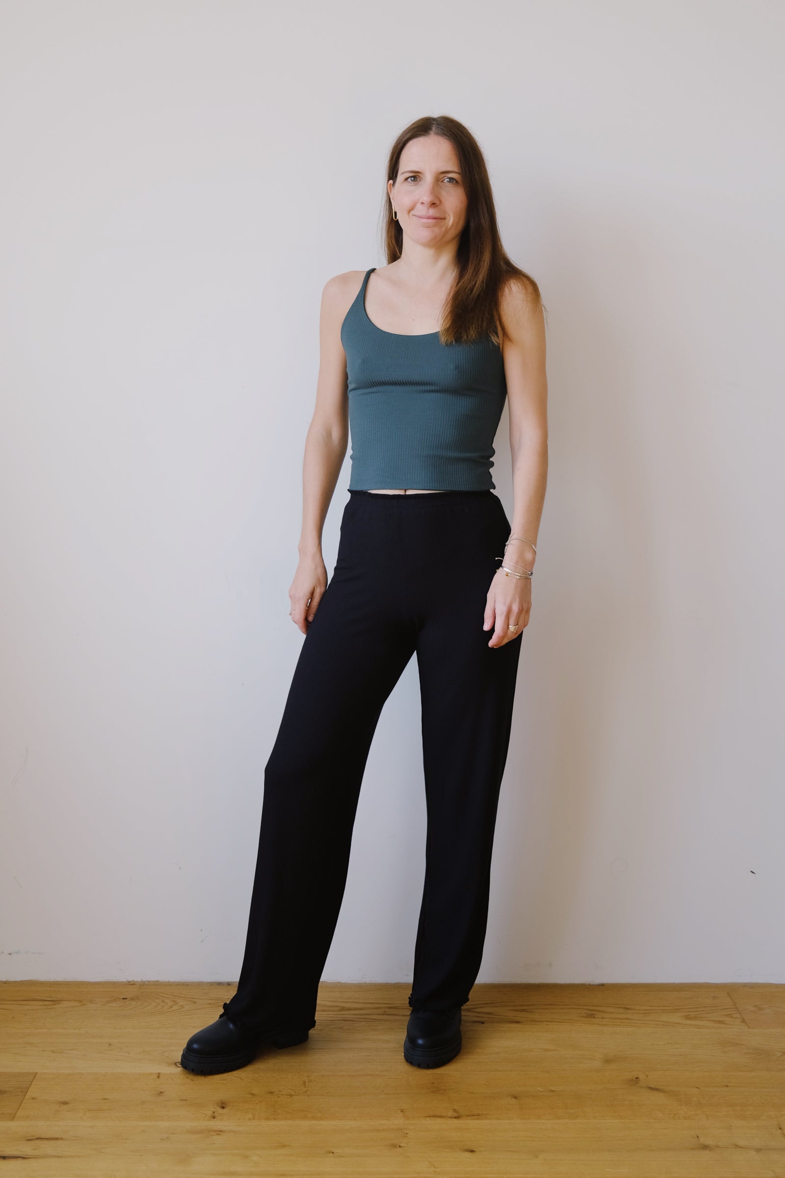 tencel pants - kira - black - collab zürich