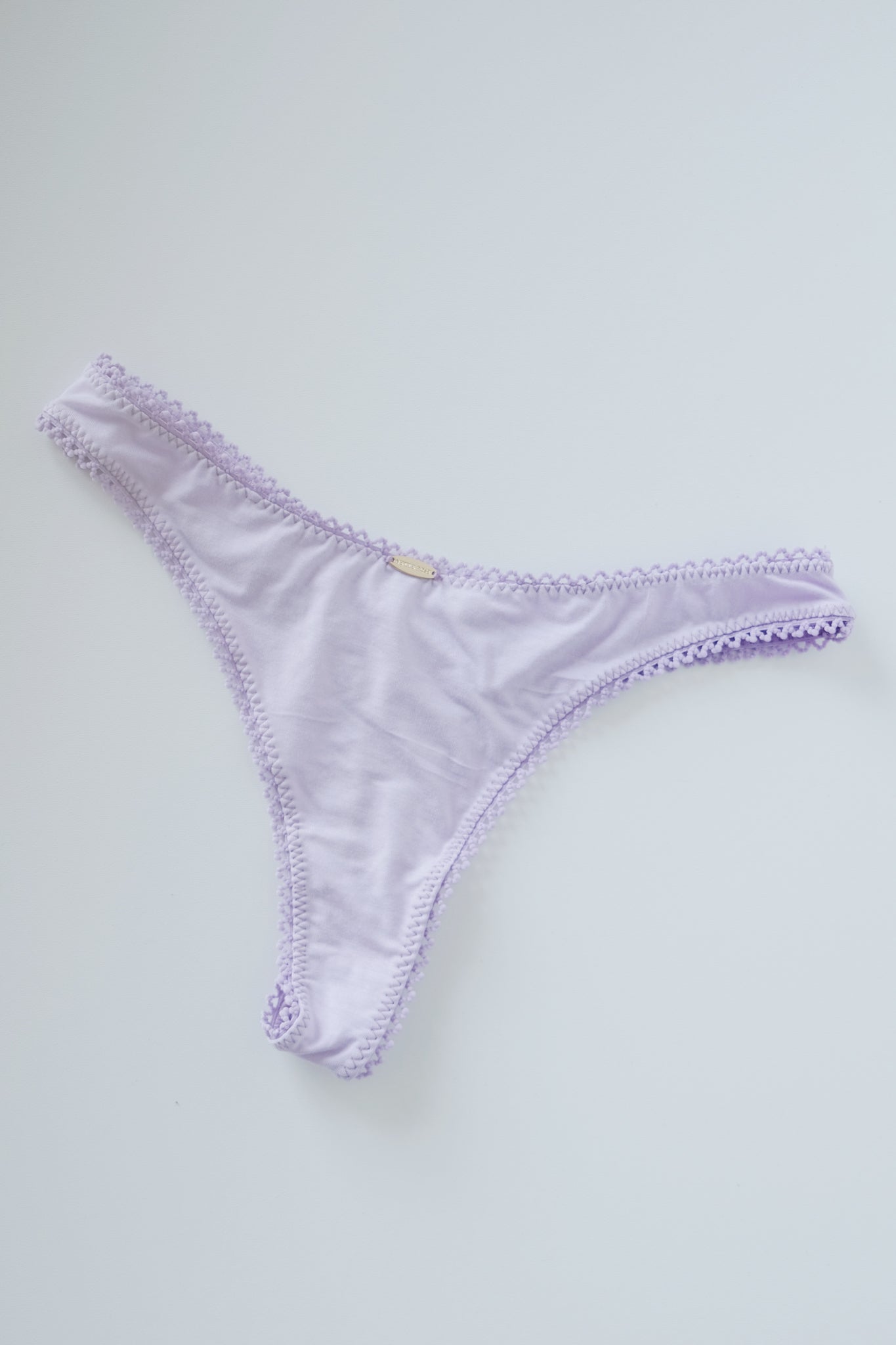 Bamboo Underwear - Thong - Lilac - collab zürich