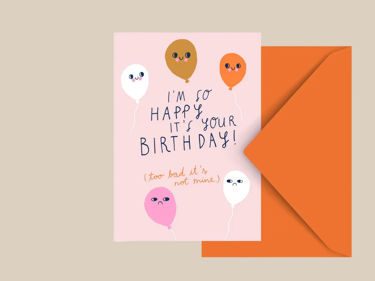 card - i'm so happy its your birthday! - collab zürich