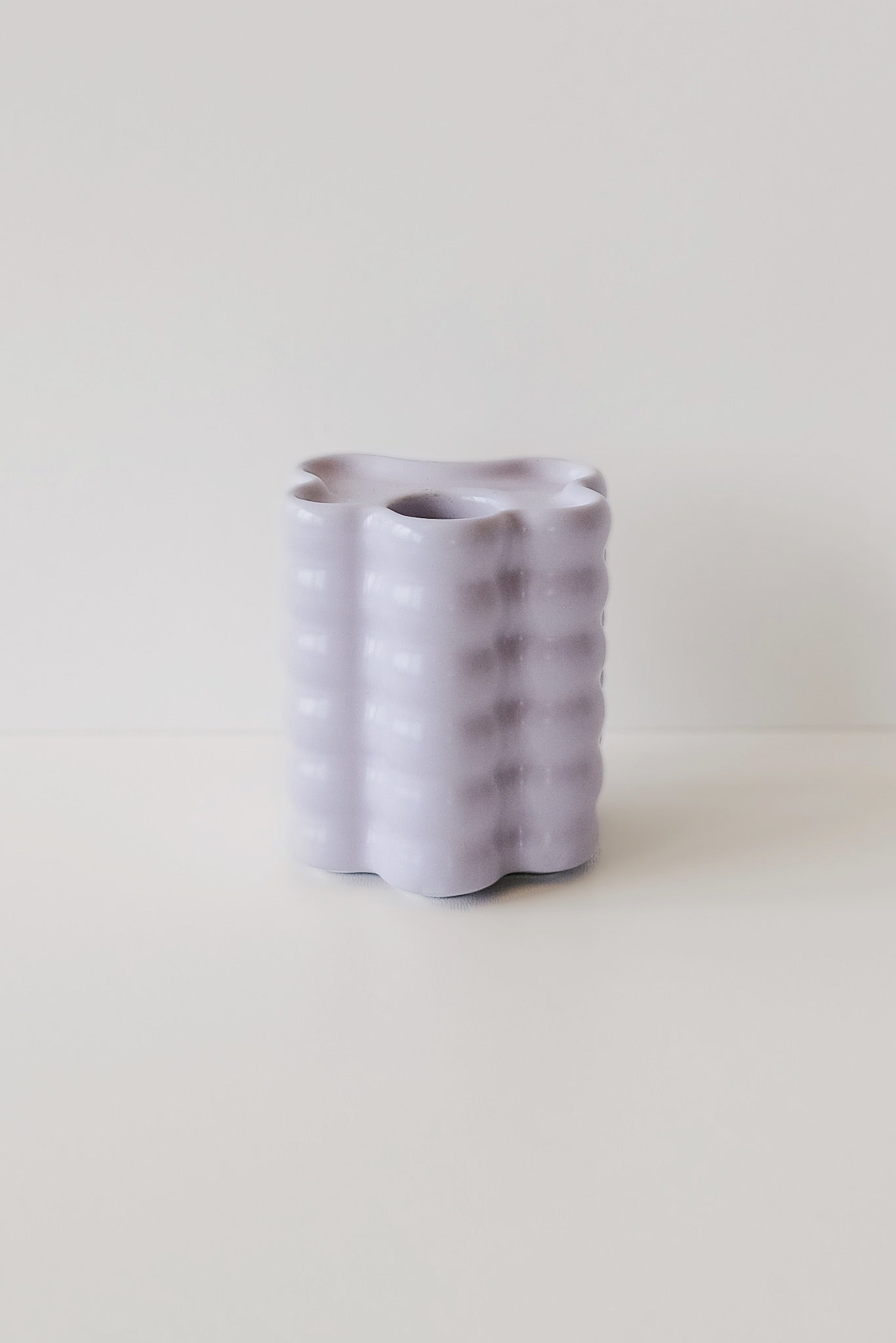 Candle Holder - Flora Large - Lilac - collab zürich