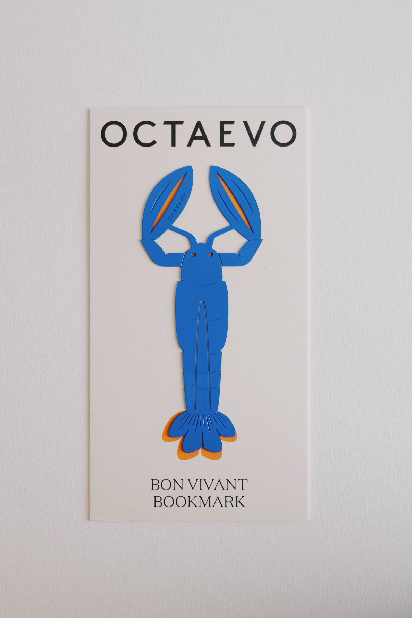Bookmark - Bon Vivant - Blue - collab zürich