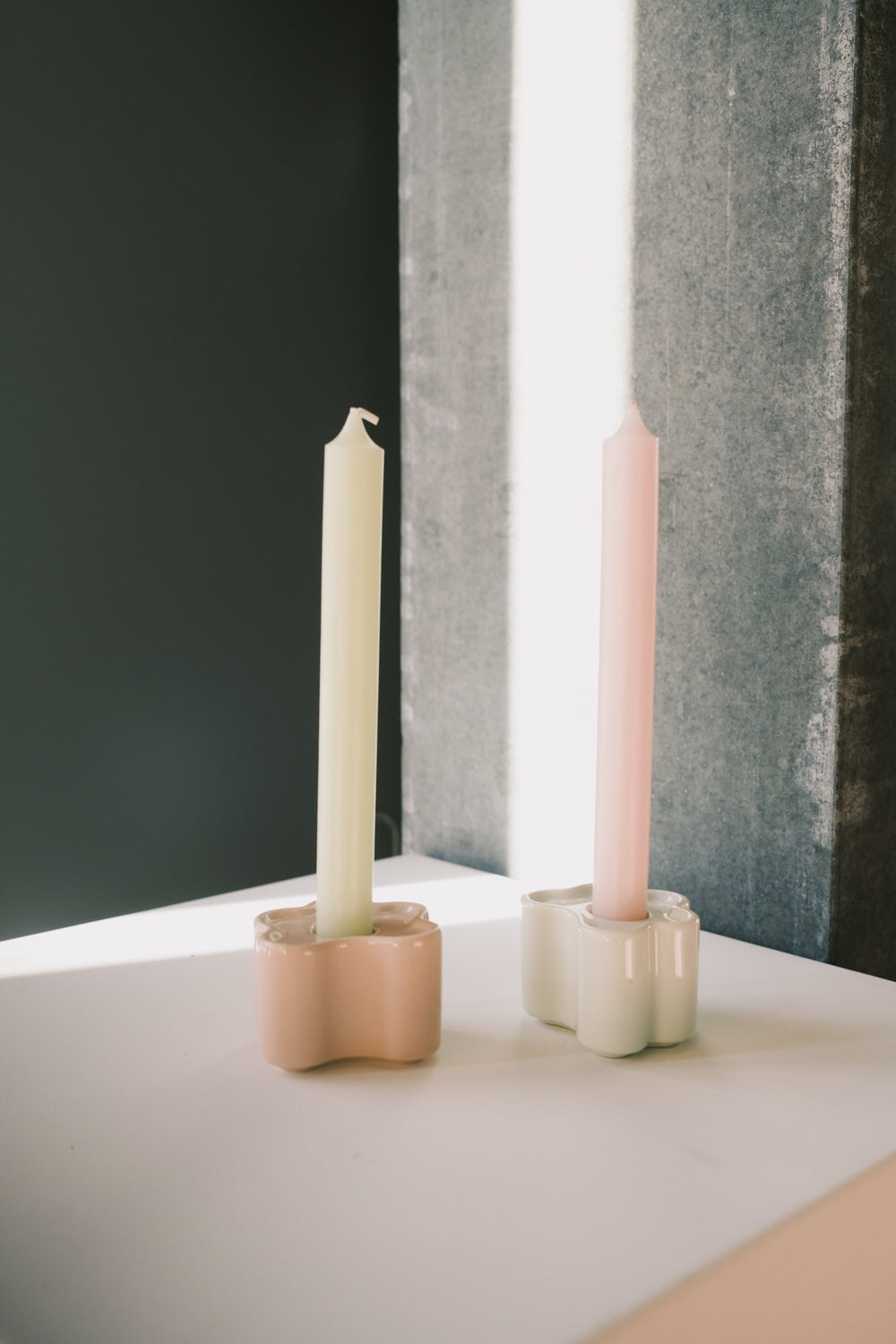 Candle Holder - Flora Small - Pink - collab zürich
