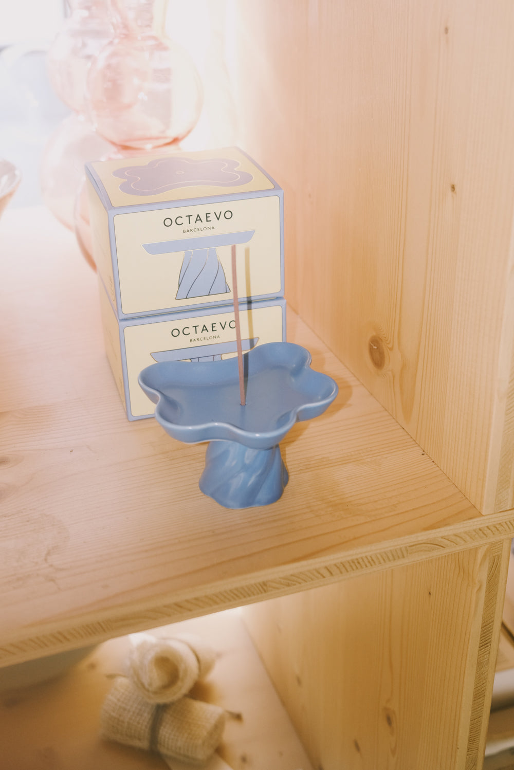 Incense Holder - Templo - Blue - collab zürich