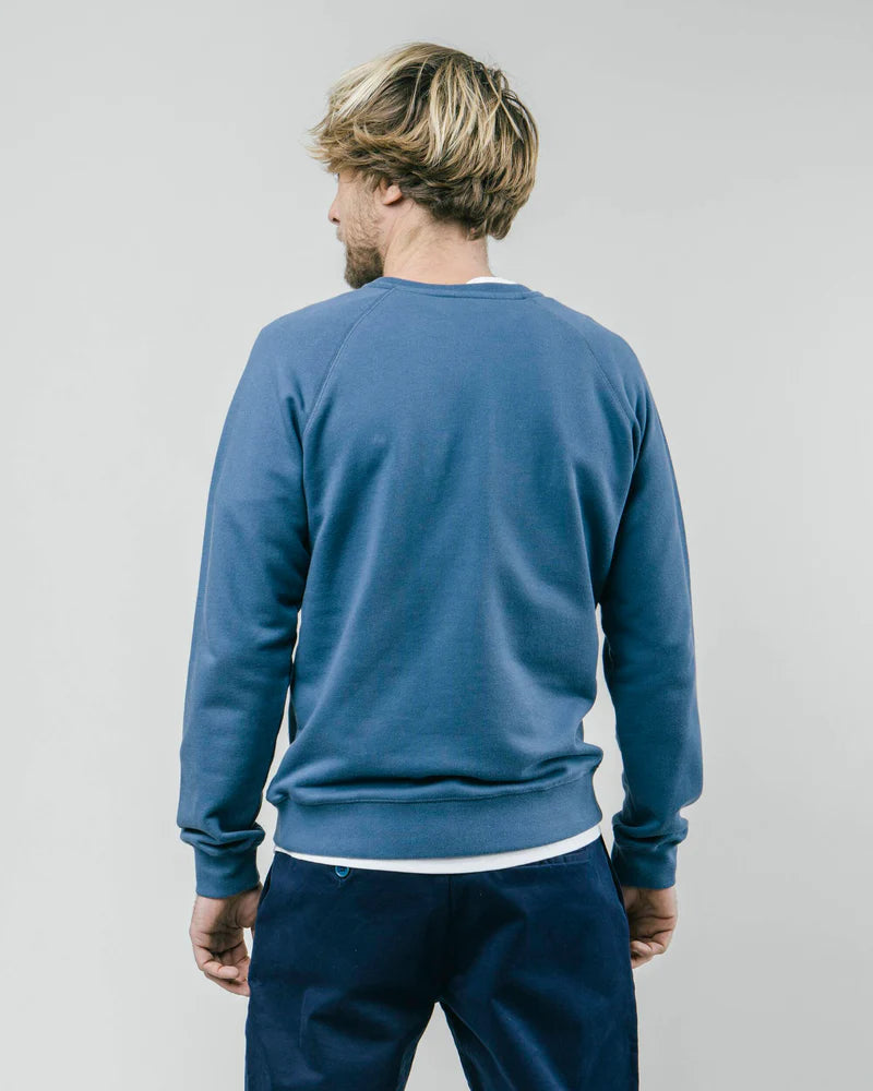 sweatshirt - out of office - blue - collab zürich