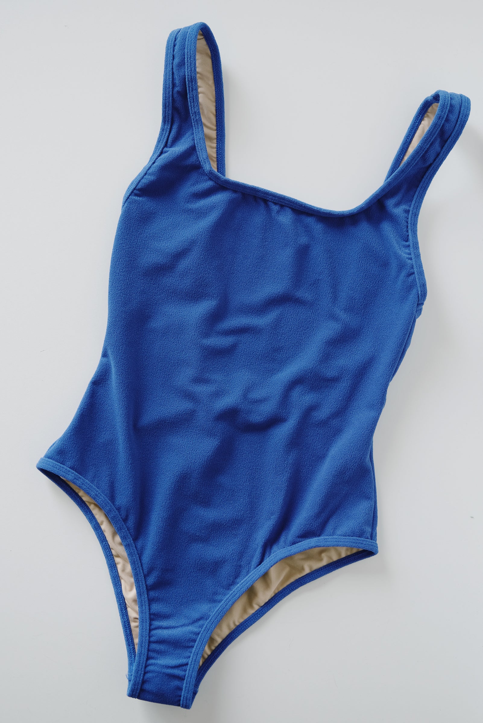 Swimsuit - Zephyr - Dark Blue Terry - collab zürich