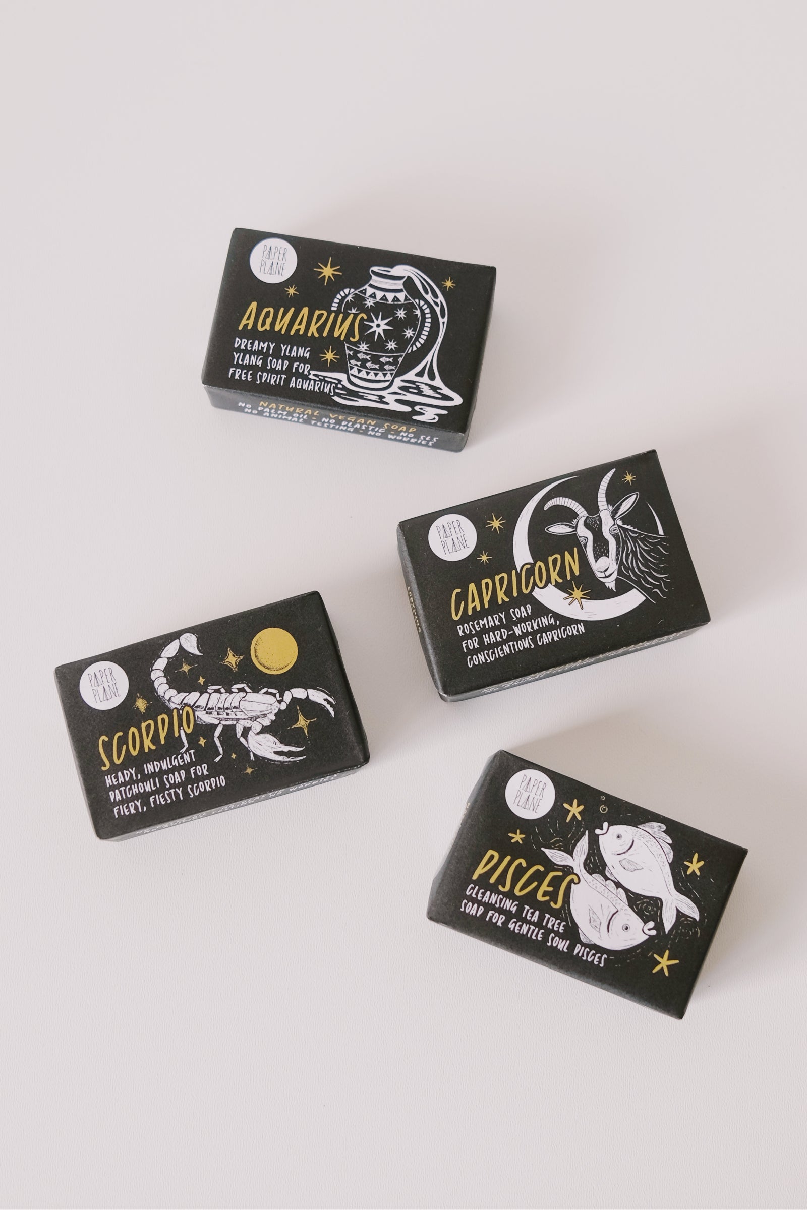 natural soap bar - zodiac signs - collab zürich
