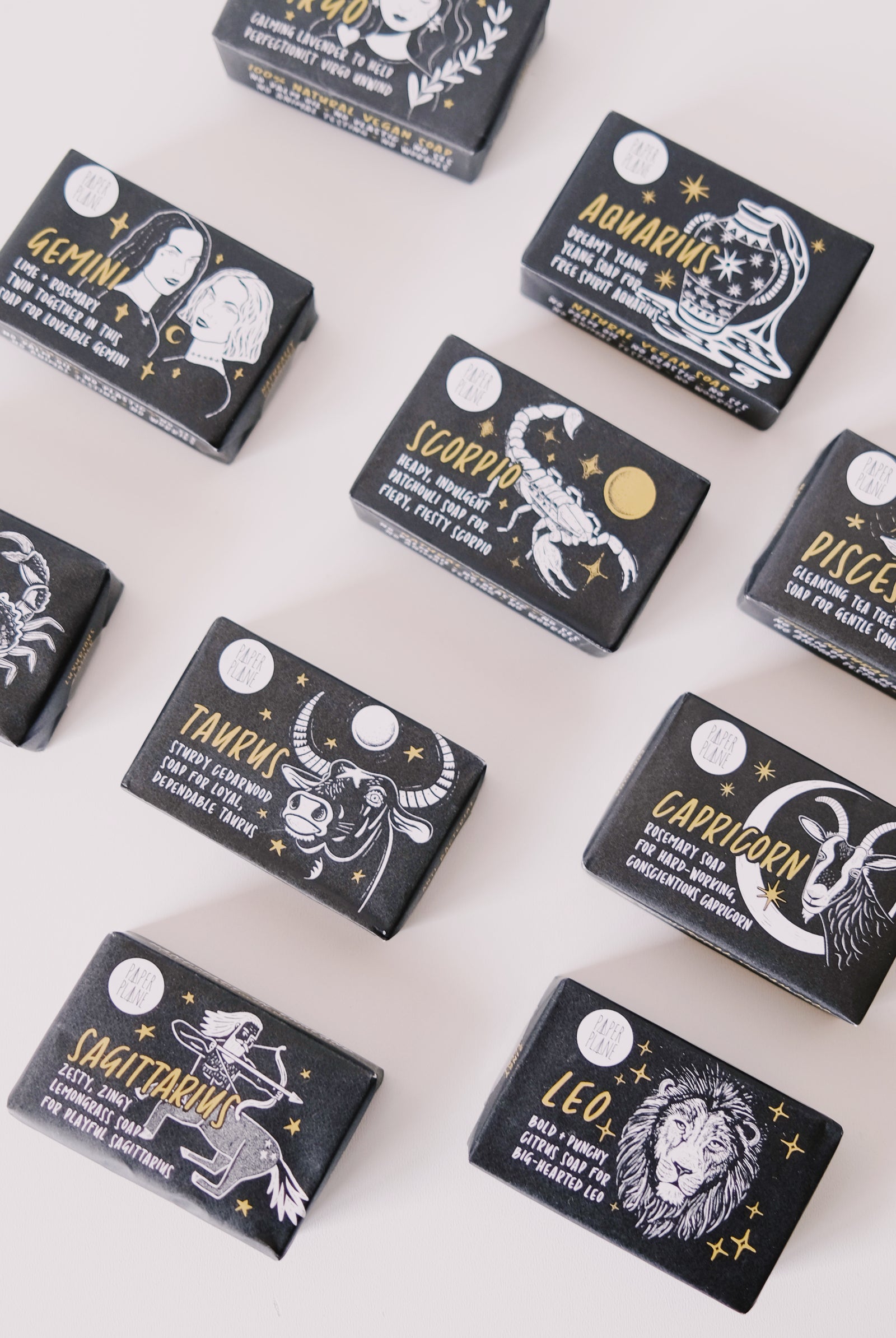 natural soap bar - zodiac signs - collab zürich