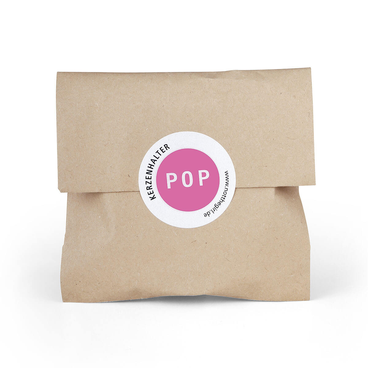 candle holder - POP - pink - collab zürich