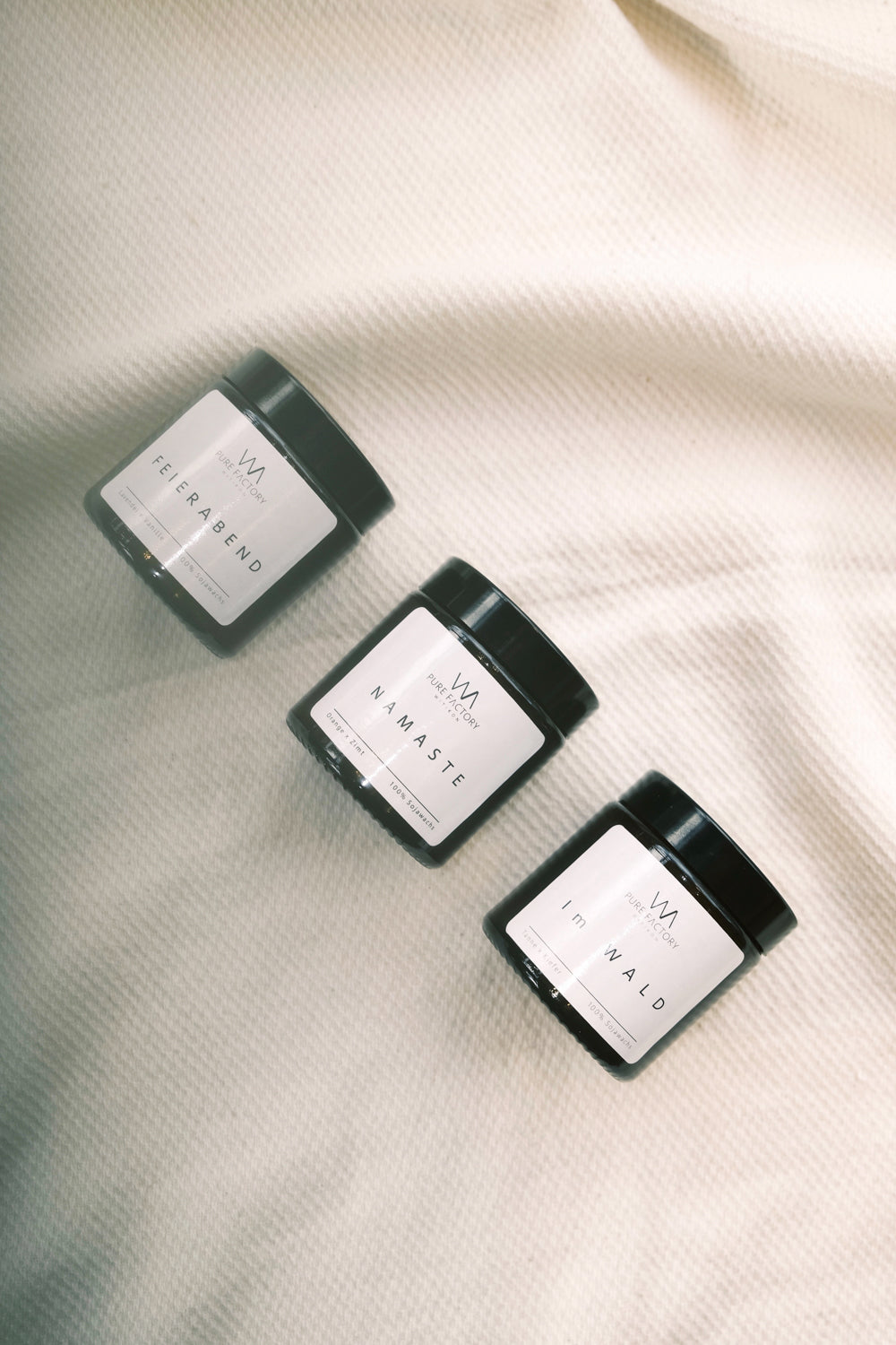 scented candle - pure factory - collab zürich