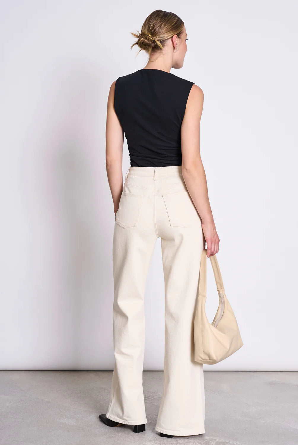 Ruffle Top - Rafo - Black - collab zürich