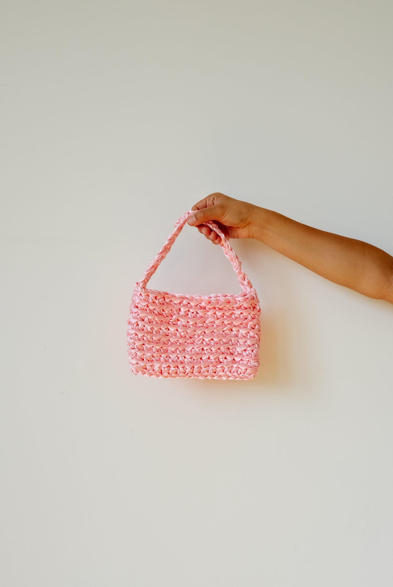 crochet bag - bling mini - collab zürich